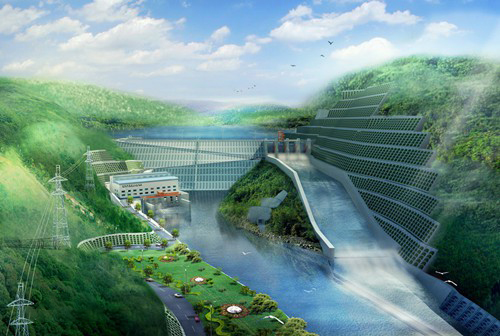 五营老挝南塔河1号水电站项目